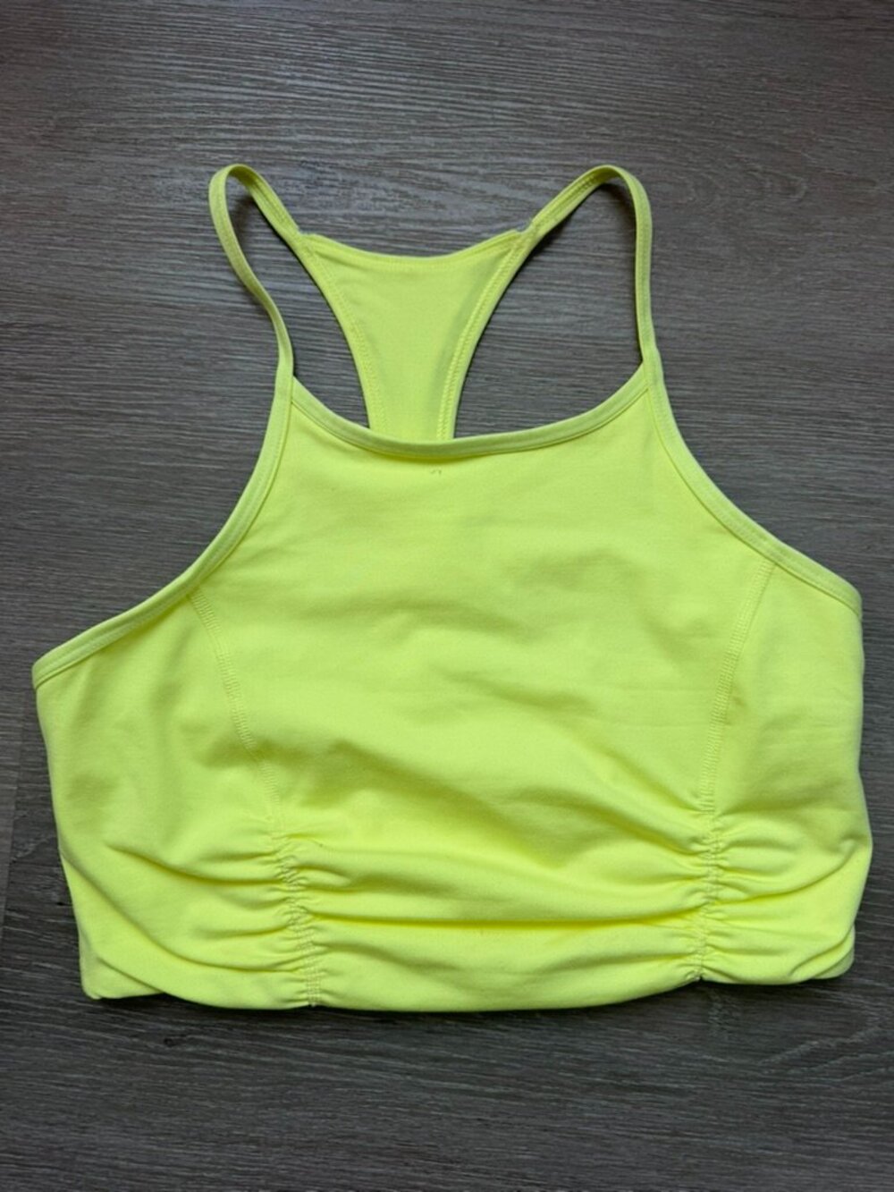 Free People Movement You’re a Peach Cami- size small, neon yellow